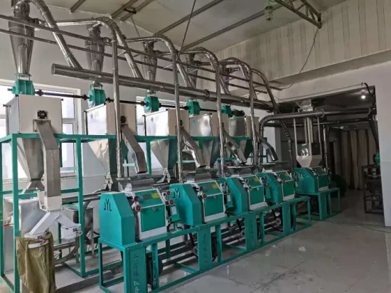 製粉工場 穀物処理機械 小麦/トウモロコシ粉製粉機